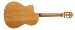 گیتار ساخته شده از چوب صنوبر