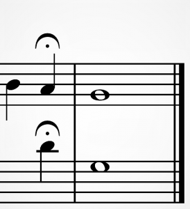 علامت نقطه توقف در موسیقی
