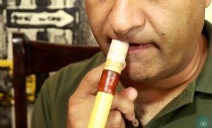 شکل غلط لب ها در نوازندگی نی